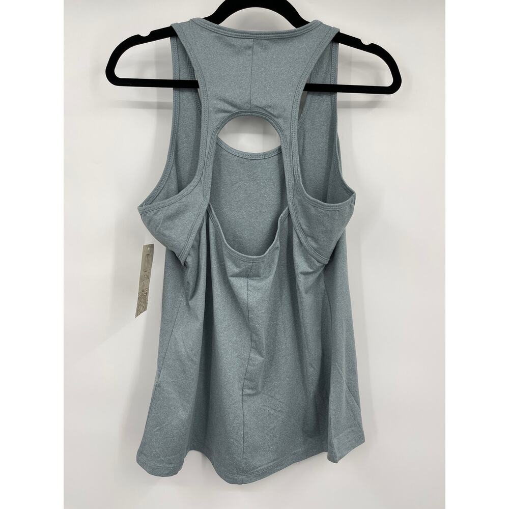 Balance Collection Activewear Tank Top Sleeveless Open Racer Back Size Large NEW - Picture 2 of 12